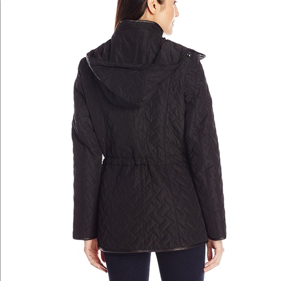 Quilted Thermo Parka With Removable Hood - Picture 2 of 5